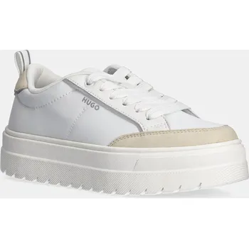 Pánská obuv Tenisky HUGO Lyssa bílá barva, 50536343 50536343.127 00X, EUR 40