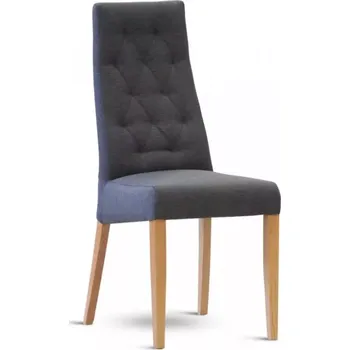 Jídelní židle Jídelní čalouněná židle IBIZA – masiv dub, látka, více barev Stima Látka boss antracit