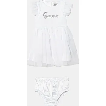 Dívčí šaty Dívčí šaty Guess A5RK02.KAUH0.PPYA bílá 00X, vel. 68-76