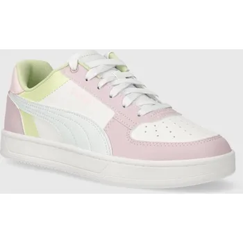 Dívčí tenisky Dětské sneakers boty Puma Caven 2.0 Block Jr růžová barva 394461 30A, EUR 38