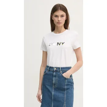 Pánské tričko Tričko Dkny P4KHAWNA bílá 00X, vel. XS