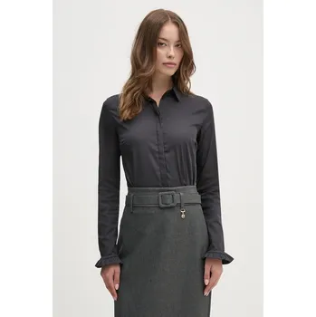 Pánská košile Košile Mos Mosh 144070 šedá 90X, vel. XS