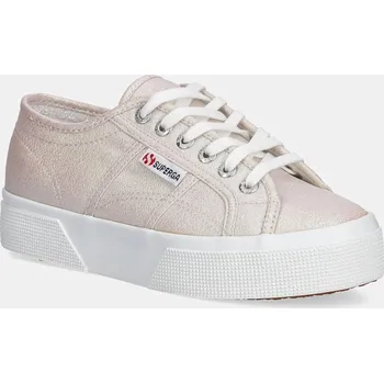 Dámská obuv Tenisky Superga PLATFORM LAME S6128SW.A1F růžová 03X, EUR 39