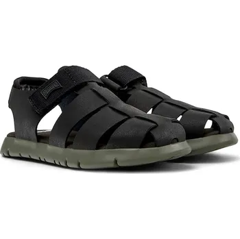 Dívčí sandály Dětské kožené sandály Camper černá barva K800242.25.34 99X, EUR 34