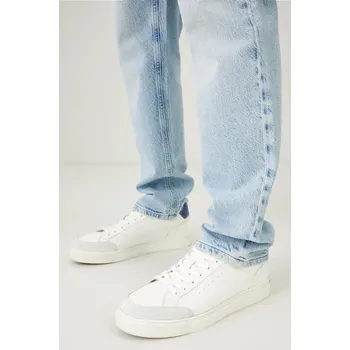 Pánské tenisky Kožené sneakers boty Medicine RS25.OBM300 bílá 00Y, EUR 42