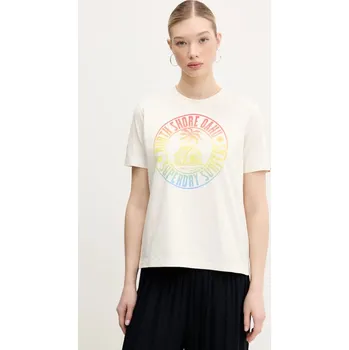 Pánské tričko Bavlněné tričko Superdry béžová barva, W1011614A-22C W1011614A.22C 01X, vel. M