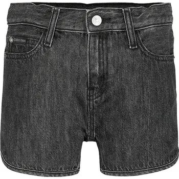 Dětské riflové kraťasy Calvin Klein Jeans IG0IG02891.128.176.PPYA černá 99X, vel. 128