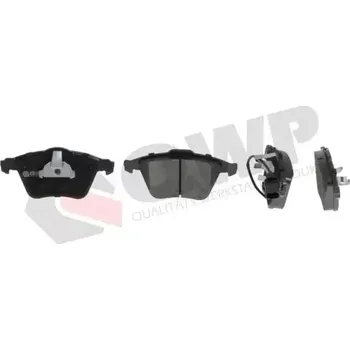 Brzdová destička QWP Sada brzdových destiček QWP WBP517