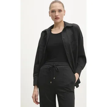 Košile Answear.LAB s962.0.ilk šedá 90X, vel. S