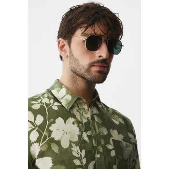 Sluneční brýle Sluneční brýle Medicine pánské, zelená barva RS25.OKM902 97X, vel. ONE SIZE