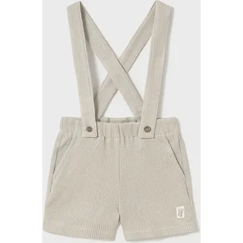 Chlapecké kraťasy Dětské bavlněné šortky Mayoral 1243.3F.Baby.PPYA béžová 12X, vel. 104