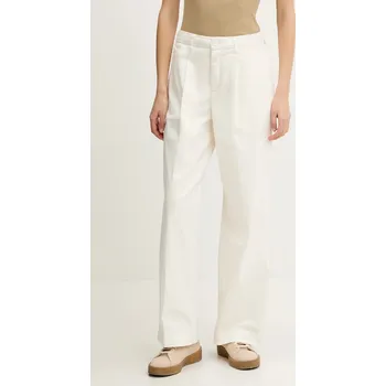 Dámské kalhoty Bavlněné kalhoty Guess Jeans W4BB44.WGCV2 béžová 01X, vel. 25