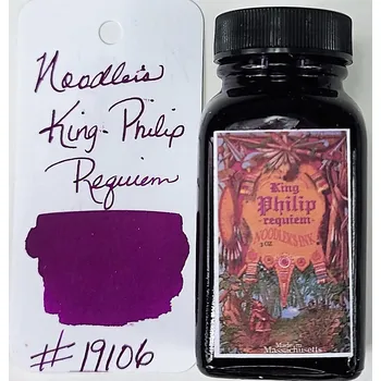 Noodler's archivační inkoust 10 ml vzorek, King Philip Requiem