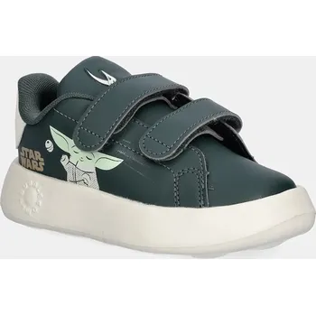 Chlapecká obuv Dětské sneakers boty adidas ADVANTAGE MANDALORIAN IH6258 zelená 96X, EUR 25.5
