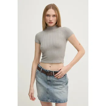 Pánské oblečení Tričko Calvin Klein Jeans J20J225017 šedá 90X, vel. M