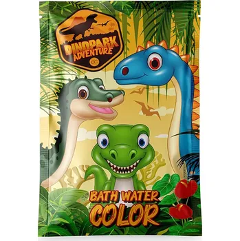 bomba do koupele ACCENTRA Koupel barevná Dinopark adventures efektem změny barvy 80 g