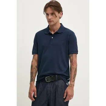 Pánské oblečení Bavlněné polo tričko Guess Jeans M4BP29.KCJV1 námořnická modř 59X, vel. L