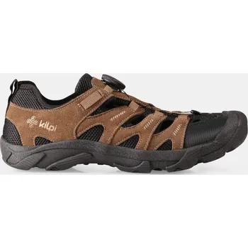 Pánské žabky Unisex turistické sandály KILPI Sandro hnědé Velikost: 42