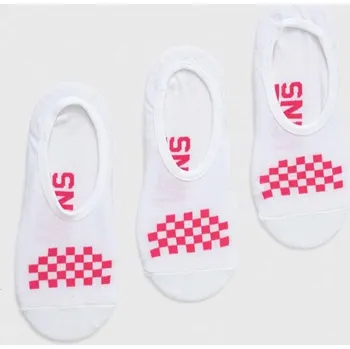 Pánské oblečení Ponožky Vans 3-pack VN0A48HDJU41 bílá 00X, vel. 36.5/41