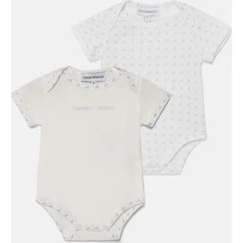 Kojenecký body Bavlněné kojenecké body Emporio Armani 2-pack EY000010.AF10913 modrá 50X, vel. 68