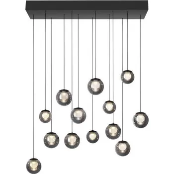 PAULNEUHAUS PURE Popup, LED závěsné svítidlo, mystická šedá, 2200-5000K - PAUL NEUHAUS PN 2590-15