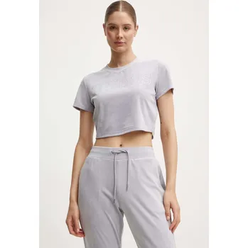 Pánské tričko Velurové tričko Guess COUTURE V3BI01.KBXI2 fialová 04X, vel. M