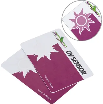 Osvětlení do terária ReptiZoo testovací karta UVB záření (2ks)