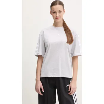Bavlněné tričko adidas Essentials JE1217 šedá 90X, vel. XXS