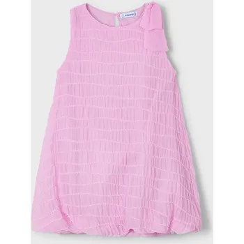 Dívčí šaty Dívčí šaty Mayoral 3916.6C.Mini.PPYA růžová 30X, vel. 110