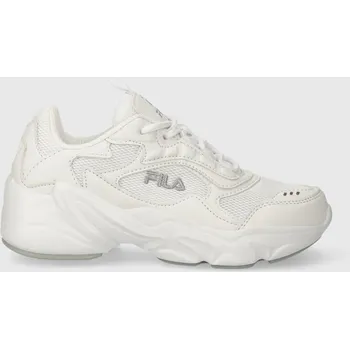 Dívčí tenisky Dětské sneakers boty Fila COLLENE FFK0139 bílá 00X, EUR 28
