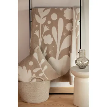 deka DF David Fussenegger Deka DF SAVONA FOLKLOR KVĚTY ECRU 150 x 200 cm