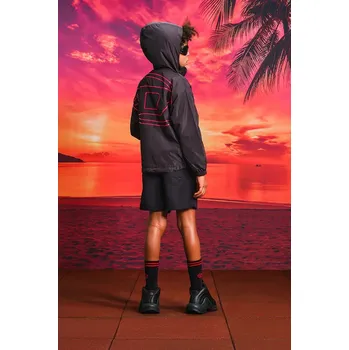 Dámské plavky Dětské plavkové šortky Diesel MKENM SWIMSUIT černá barva, J02292 99X, vel. 106