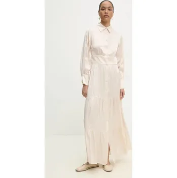 Dámské šaty Šaty Answear.LAB d616..ios béžová 80X, vel. L