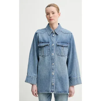 Dámská košile Džínová košile Gestuz 10909943 modrá 55X, vel. 40