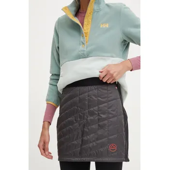 Dámská sukně Sportovní sukně LA Sportiva Warm Up Primaloft šedá barva, mini, M04900322 90X, vel. XS