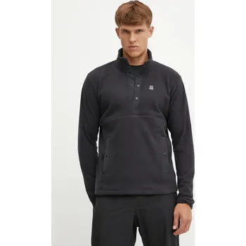 Pánská mikina Sportovní mikina Haglöfs Mora Mid černá barva, 606556 99X, vel. XL