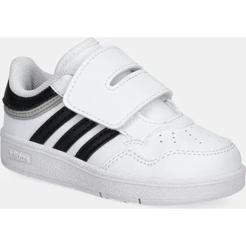 Chlapecké tenisky Dětské sneakers boty adidas Originals HOOPS 4.0 JI3486 bílá 00X, EUR 23.5