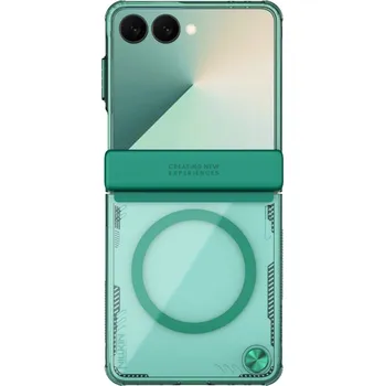 Pouzdro na mobilní telefon Zadní kryt Nillkin Iceblade Magnetic pro Samsung Galaxy Z Flip 7 Green