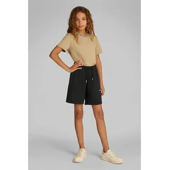 Chlapecké kraťasy Dětské bavlněné šortky Calvin Klein Jeans IU0IU00703.104.116.PPYA černá 99X, vel. 116