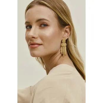 Náušnice Pozlacené náušnice Answear.LAB WA24.AKD009 zlatá 10Y, vel. ONE SIZE