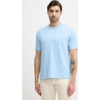 Pánské tričko Tričko Calvin Klein Jeans J30J327234 modrá 50X, vel. XL