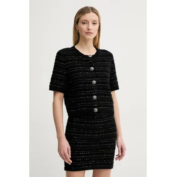 Dámský svetr Kardigan Gestuz 10910043 černá 99X, vel. M