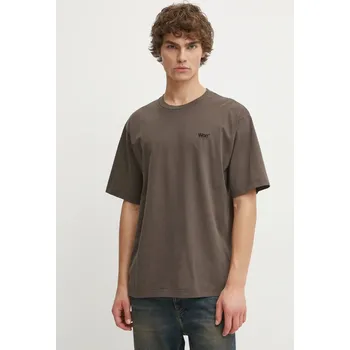Pánské oblečení Bavlněné tričko Won Hundred 3415.12063 hnědá 98X, vel. L