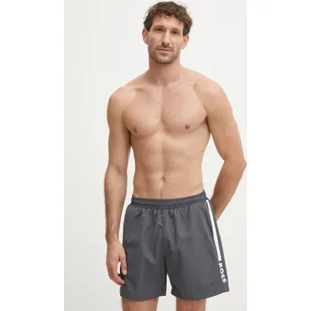 Pánské kraťasy Plavkové šortky BOSS 50508798 šedá 90Y, vel. XL