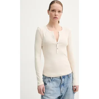 Tričko s dlouhým rukávem G-Star D26140.D968 béžová 02X, vel. S