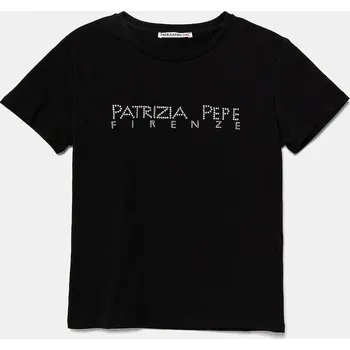 Chlapecké tričko Dětské tričko Patrizia Pepe K103 7M0809 černá 99X, vel. 118
