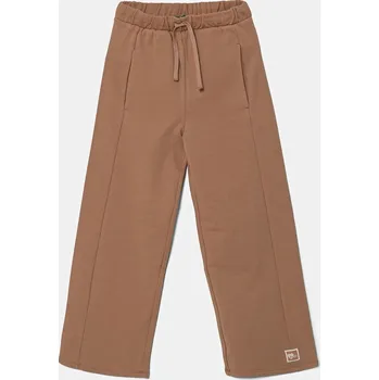 Chlapecké kalhoty Dětské bavlněné tepláky United Colors of Benetton oranžová barva, 3UNICF061 3UNICF061.G.Seasonal 84X, vel. 160