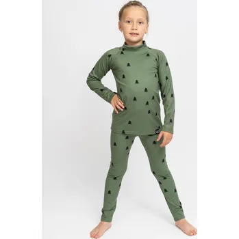 Pánské termo spodní prádlo Khaki termo prádlo les Velikost: 110/116