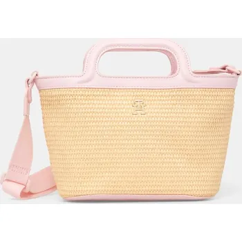 Kabelka Dětská kabelka Tommy Hilfiger béžová barva, AW0AW17108 AW0AW17108.PPYA 08X, vel. ONE SIZE