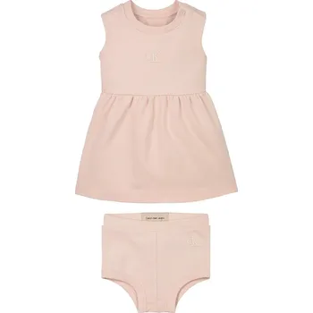 Dívčí šaty Dívčí šaty Calvin Klein Jeans IN0IN00171.PPYA růžová 03X, vel. 92